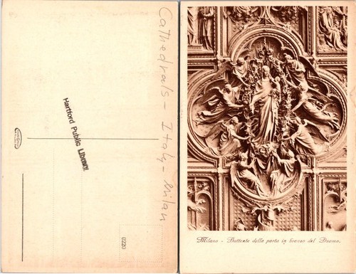 Postcard milano battente - postcard,